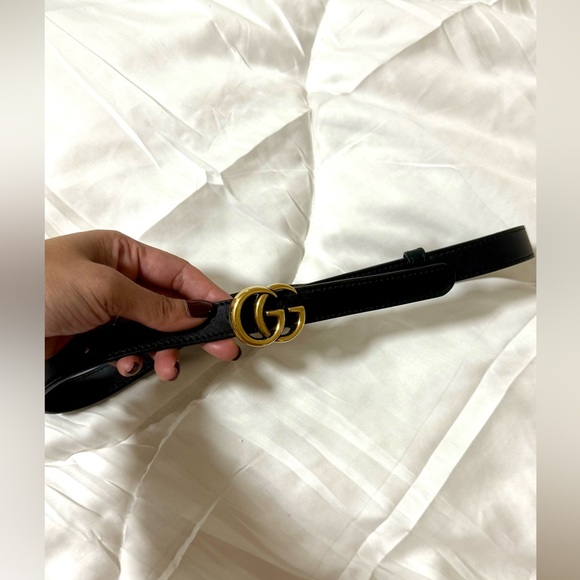 GUCCI GG MARMONT THIN BELT size 65 100% Authentic - Picture 1 of 9